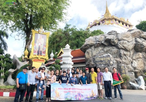 Hình đoàn Thái Lan khởi hành từ Cần Thơ ngày 8-6-2019